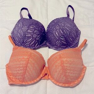 Size 32DD Victoria’s Secret Bra Set